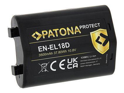 Aku Nikon EN-EL18D 3500mAh Li-Ion 10,8V Protect D6/Z9