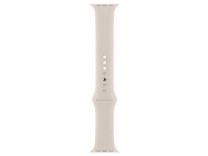 Silikonový sportovní řemínek pro Apple Watch S/M, 38/40/41 mm - Bílá