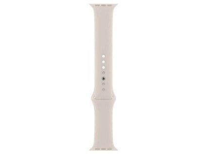 Silikonový sportovní řemínek pro Apple Watch M/L, 42/44/45 mm - Bílá