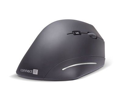 CONNECT IT FOR HEALTH Verti Wireless ergonomická vertikální myš, bezdrátová  CMO-2510-BK