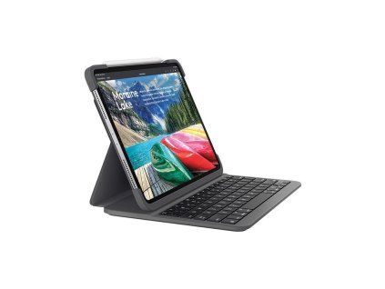 logitech slim folio pro pouzdro s uk klavesnici pro ipad pro 129 2018 grafitove