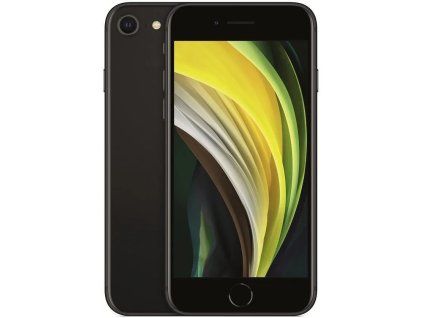 Apple iPhone SE (2020) 64GB Black  + Ochranné tvrzené sklo ZDARMA