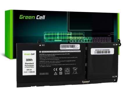 green cell battery g91j0 to dell latitude 3320 3330 3520 inspiron 15 3511 3525 5510