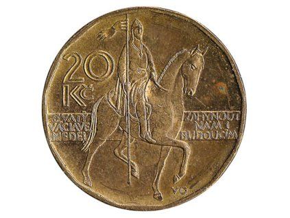 20 czech koruna coin obverse 1