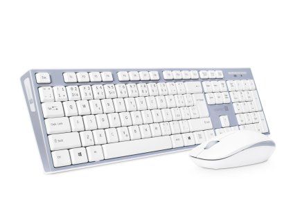 CONNECT IT Combo bezdrátová černá klávesnice + myš, šedá  CKM-7510-CS
