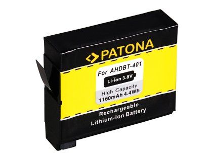 Aku GoPro Hero 4 AHDBT-401 1160mAh Li-Ion