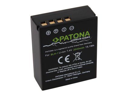 Aku Olympus BLH-1 2400mAh Li-Ion Premium Dekodovaná