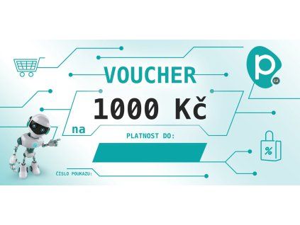 cz voucher pocitarna 1000Kc