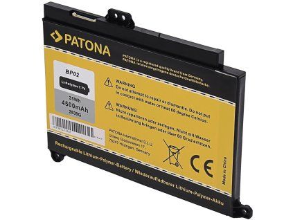 Aku HP Pavilion PC 15 AU 4500mAh Li Pol 7,7V BP02XL , HSTNN LB7H 1