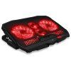 CONNECT IT FrostWind chladicí podložka pod notebook s červeným podsvícením  CCP-2200-RD