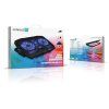 CONNECT IT FrostWind chladicí podložka pod notebook s modrým podsvícením  CCP-2200-BK