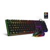 CONNECT IT BATTLE herní combo drátová klávesnice + myš, černá  CKM-3200-CS