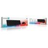 CONNECT IT OfficeBase Wireless Combo bezdrátová klávesnice + myš, černá  CKM-4500-CS